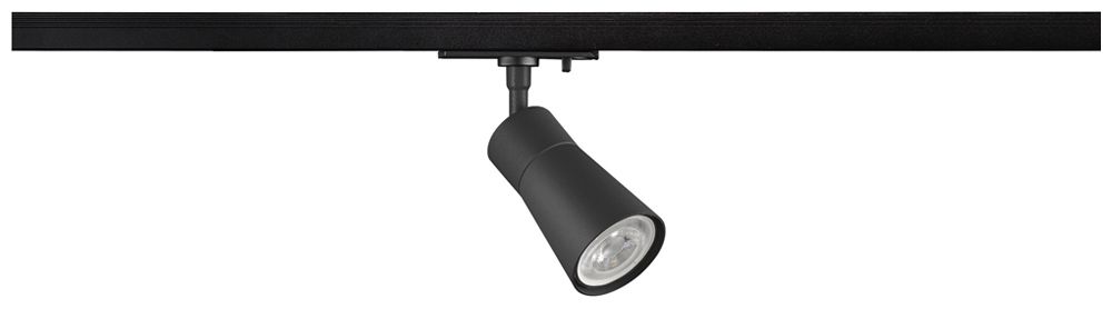 Spot SLV PURI 2.0 Cone GU10 1×6W VAR AD1PH Ø55mm noir