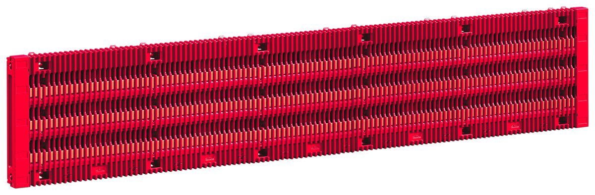 Rail conducteur RiLineX RX 9360.024 3P 246×1105×49mm 45kA