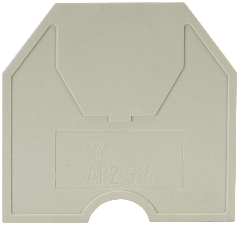 Paroi de fermeture Wieland pour 4mm² gris