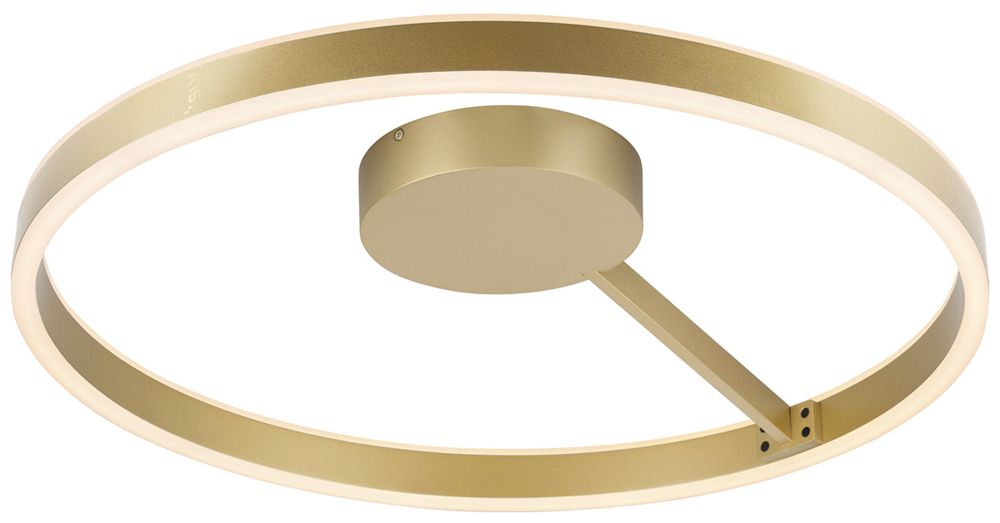 LED-Decken-/Wandleuchte SLV ONE 60 CW 23W 750lm 927/930 DIM Ø600 Messing