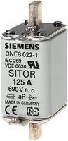 NH-Sicherung Siemens SENTRON 3NE SITOR DIN-00 100A aR, Stirnkennmelder
