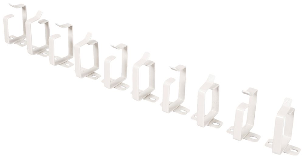 Guide-câbles ROLINE 45×44×60mm métal gris 10pcs