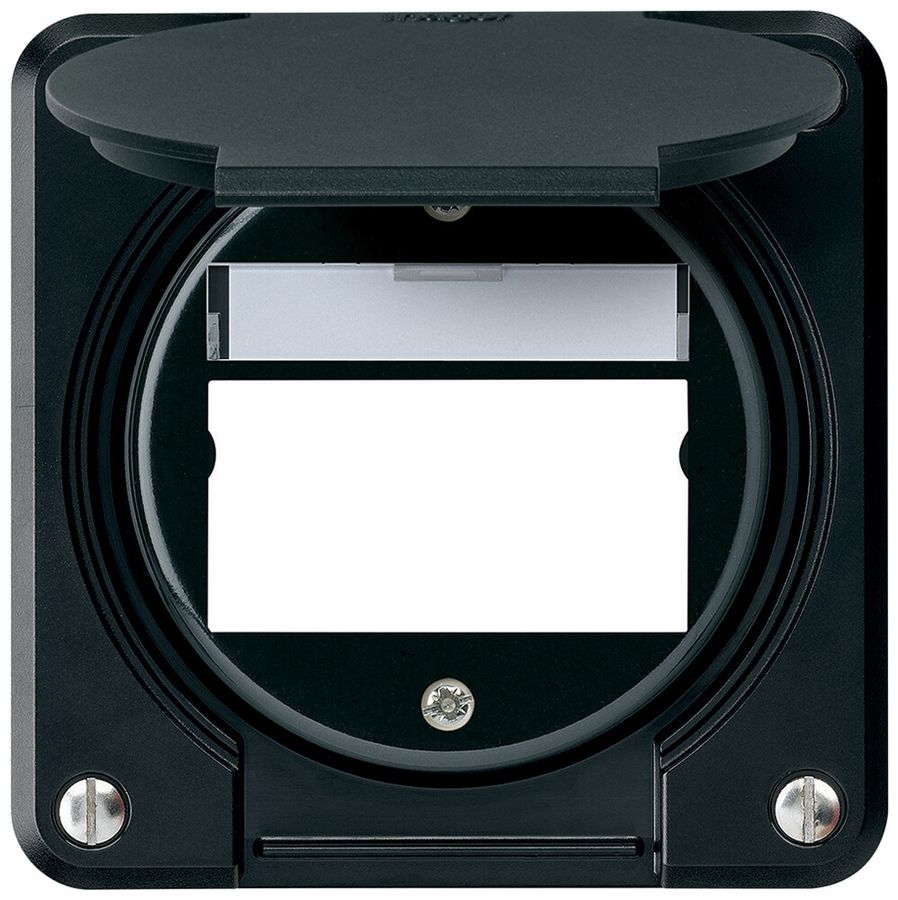 Kit di montaggio INC robusto IP55 piatto nero per modulo multimedia