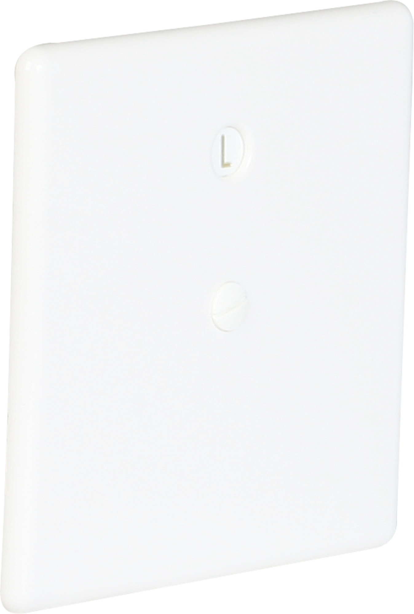 Deckel 115×115mm mit Wählscheibe Ammer weiss