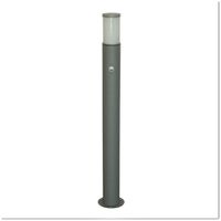 Borne lumineuse Z-Licht E27 12W sens.-PIR Ø90×1000mm IP54 aluminium