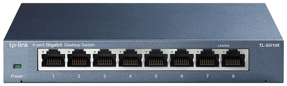 Switch TP-Link TL-SG108 8×RJ45 GbE