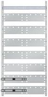 Mediafeld ABB, für Kleinverteiler Leerschränke, 2 feldrig, 7 Reihen Bauhöhe 3