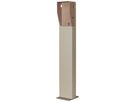 Montagesäule Scame BE-W einseitig 1553×250×175mm Stahl bronze