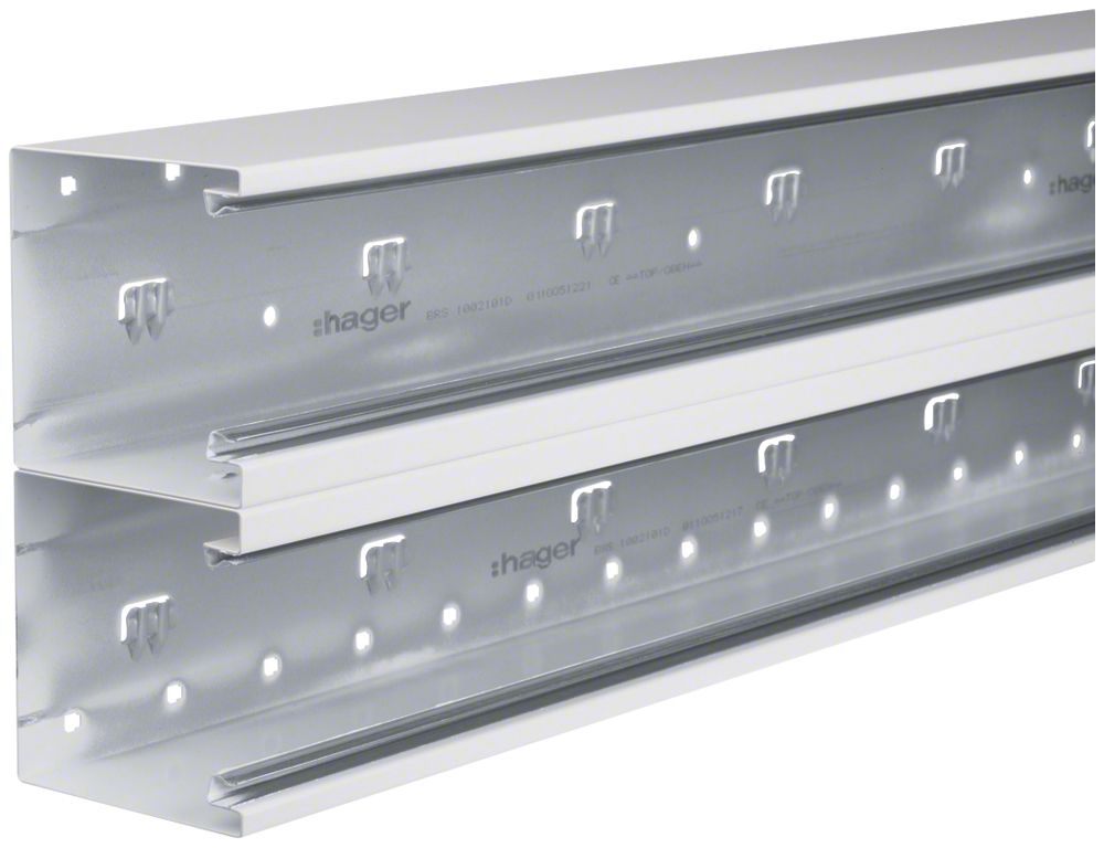 Canal d'allège tehalit BRS 210×100×2000mm couvercle 2×80 acier bct