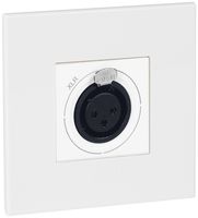 Prise de raccordement XLR ATO blanc 3L femelle grd.I