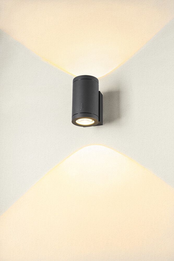 LED-Wandleuchte SLV ENOLA 20W 2120lm 930/940 IP65 direkt/indirekt 100° anthrazit