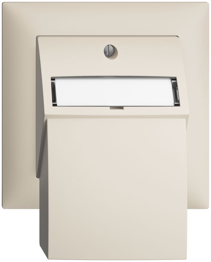 Kit de montage ENC EDIZIOdue, avec capot de sortie droite, pour 2×RJ45, crema