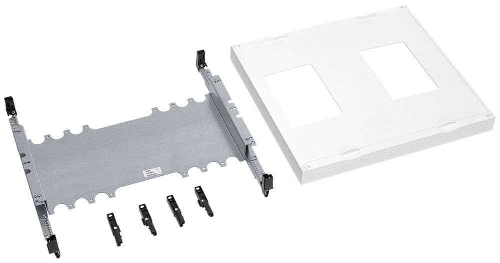 Kit Hager univers N 450×500mm per disgiuntore H3+2×MCCB P4 3/4 poli