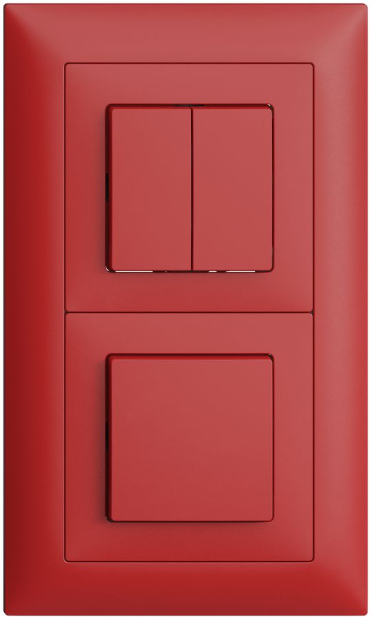 UP-Kombination EDIZIOdue 1/1P+3/1P berry