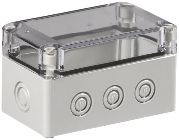 Scatola per apparecchio RW CUBO S 75×125×75mm SPCM trasparente