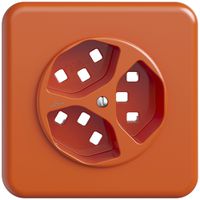 Kit frontale INC STANDARDdue 3×T23 1×separato, 90×90mm, arancione