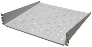 Geräteboden 19" fest, universal, 2HE, 450mm