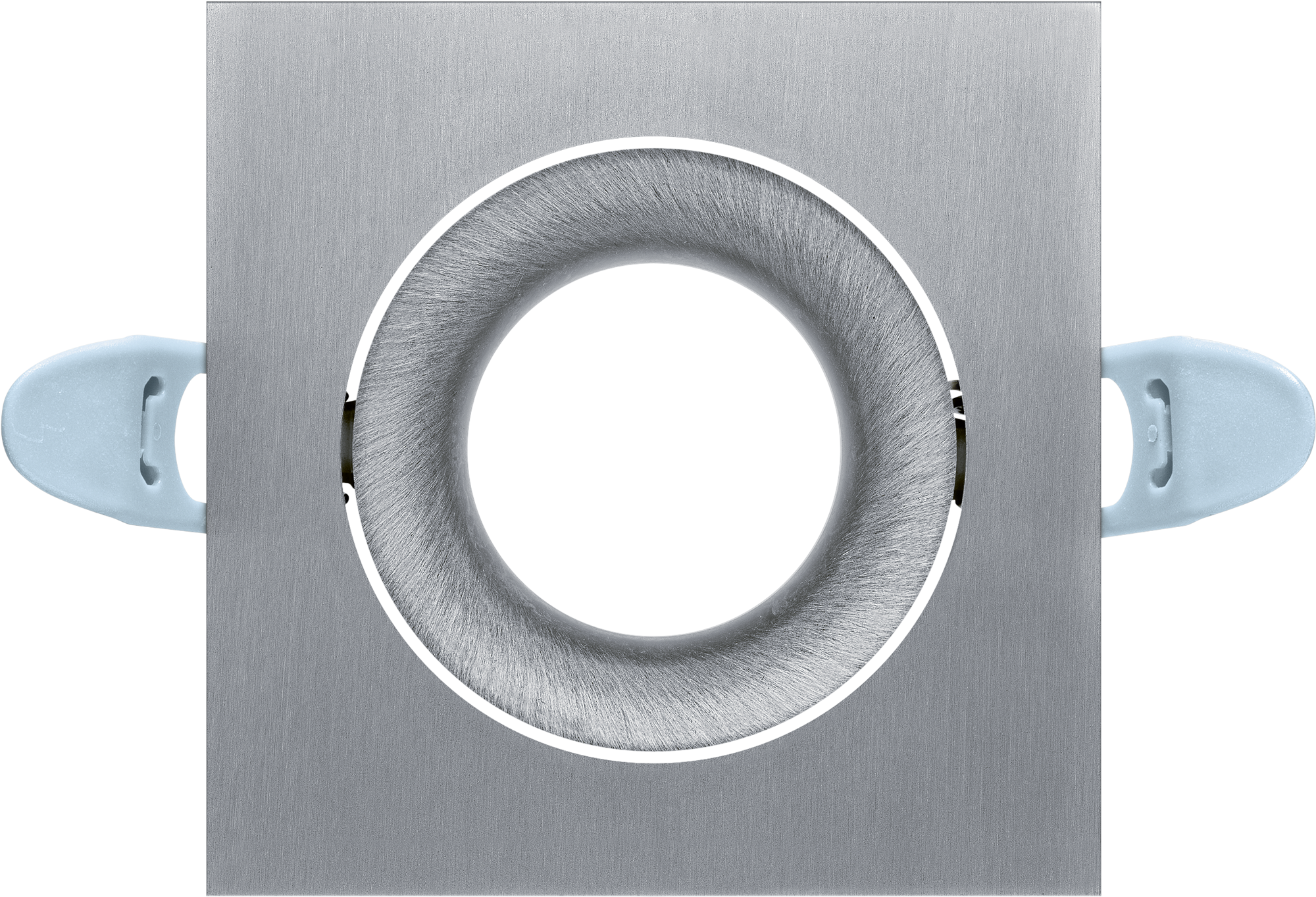 Anello frontale per Lily Ø82mm quadratico argento