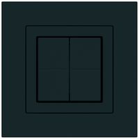 Funktaster Friends of Hue KPR, 4×, 94×94mm, klebend, schwarz