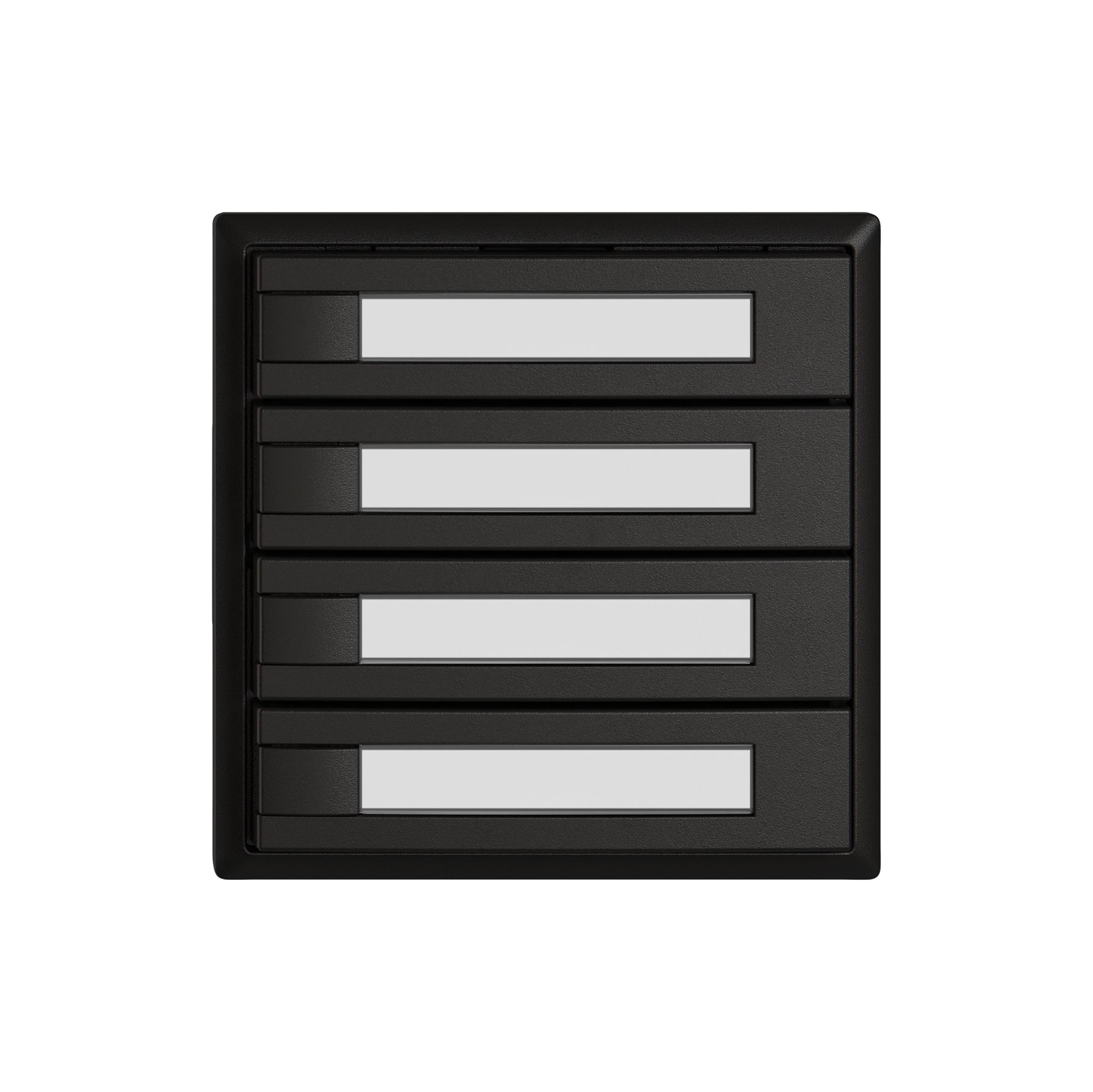 Universaltaster EDIZIO.liv UNI SNAPFIX® o.LED 4× 1-Tbed.Pap.sz