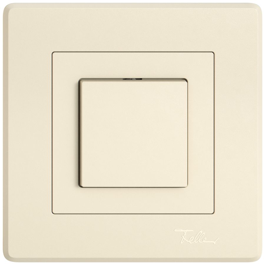 UP-Druckschalter EDIZIO.liv SNAPFIX® Aus/Wechsel 3/1L cr