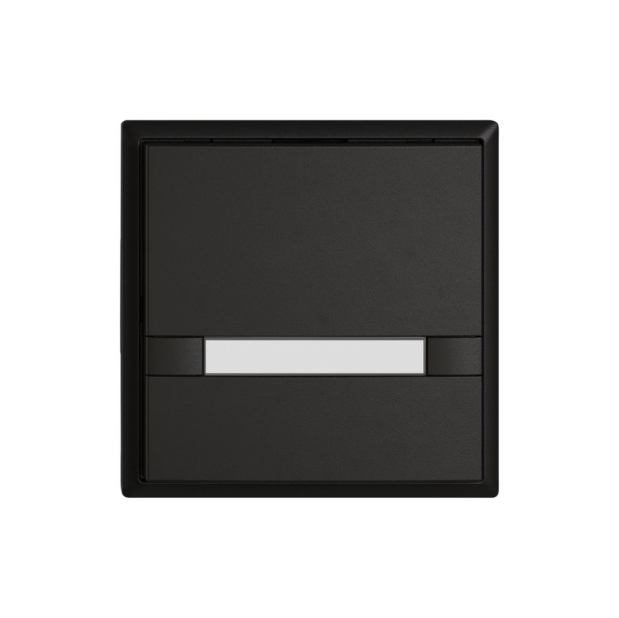 Pulsante KNX RGB EDIZIO.liv SNAPFIX® sensore temp.s.LED targ.1× com.2T ne