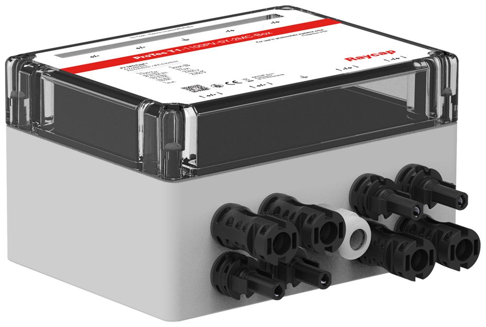 Generatoranschlusskasten Raycap ProTec T1-1100PV-5Y-2MC4-Box