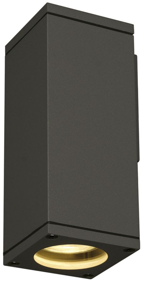 Wandleuchte SLV THEO WALL OUT, GU10 35W IP44 anthrazit