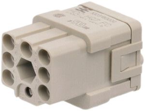 Insert femelle Weidmüller HDC HQ 400V 10A 7L à sertir grd.1