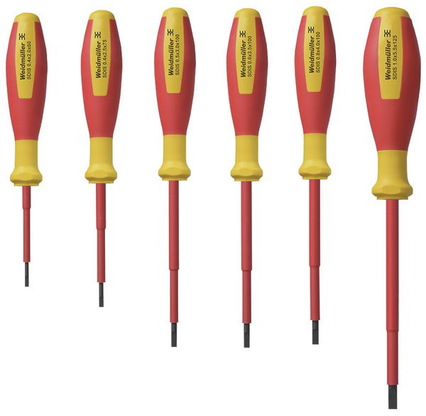 Schraubenzieher-Set WM SDI SET Schlitz 2/2.5/3/3.5/4/5.5 VDE