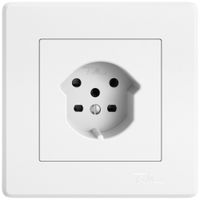 UP-Steckdose EDIZIO.liv SNAPFIX® 1×T15 ws