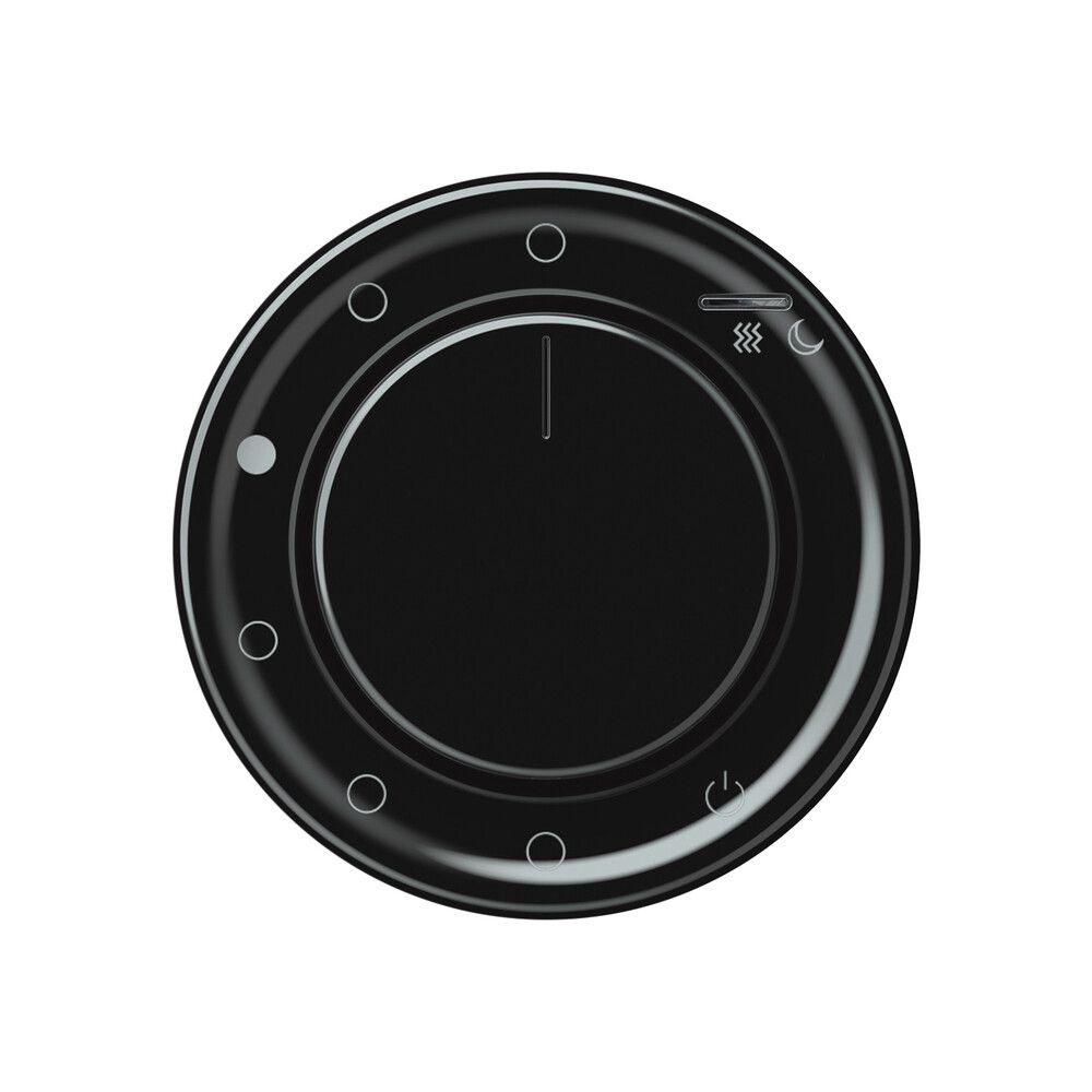 Raumthermostat origin An/Aus 230VAC 4A 60×60mm schwarz
