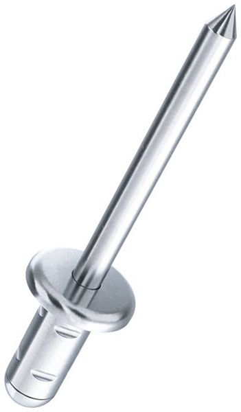 Rivetto cieco GESIPA SolarGrip Ø4.8×12mm 3…5mm Alu/A2