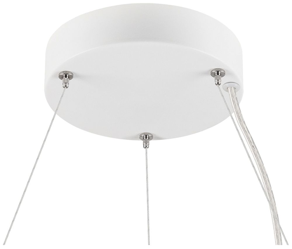 LED-Pendelleuchte SLV MEDO RING 90 42W 5000lm 930/940 DALI Ø900mm weiss