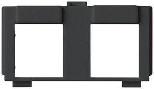 Modulo kallysto 2×RJ45 Keystone nero