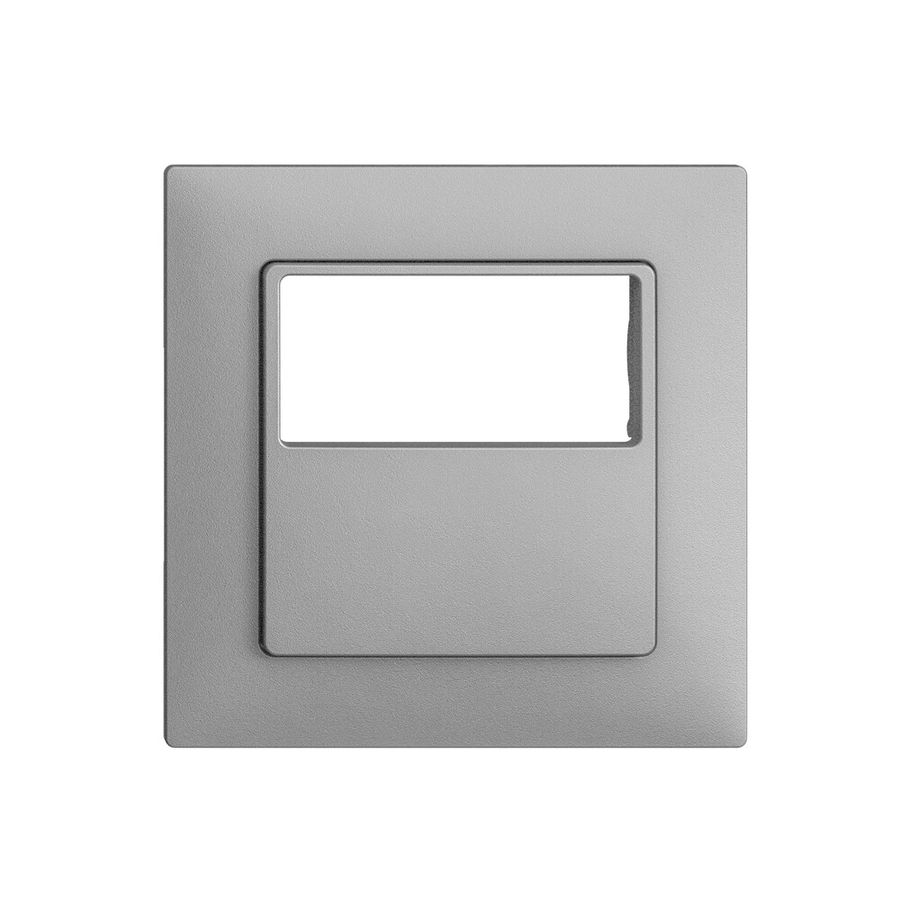 Set frontale EDIZIOdue F p.rilevatore di movimento pirios 180 R eco plus, silver