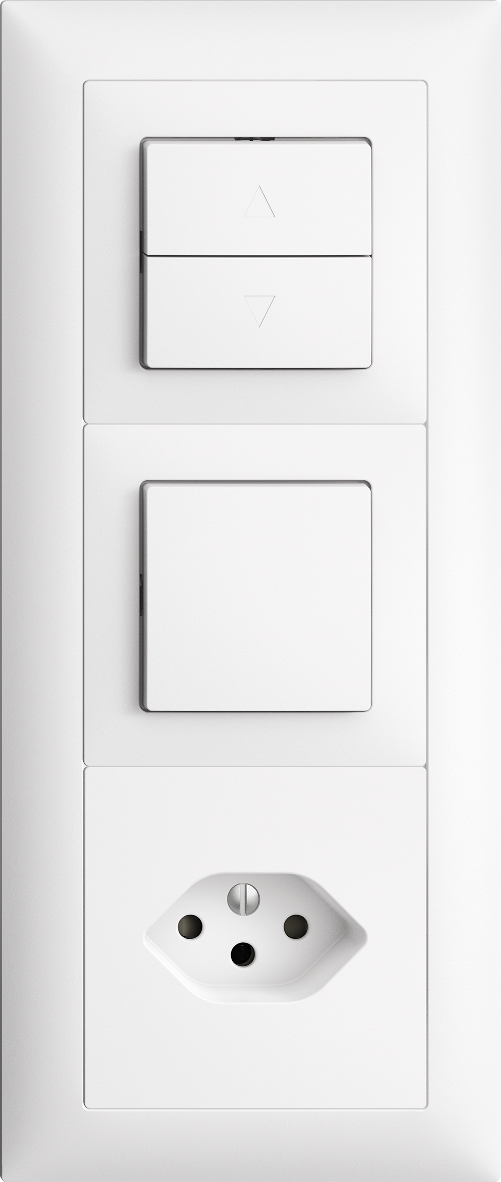 UP-Kombination EDUE 3×1, Storensch. 1K + Taster AR + T13 ws