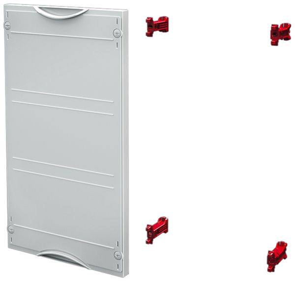 Blindabdeckung Rittal SV 9666.010 2-reihig 250×300mm Kunststoff grau