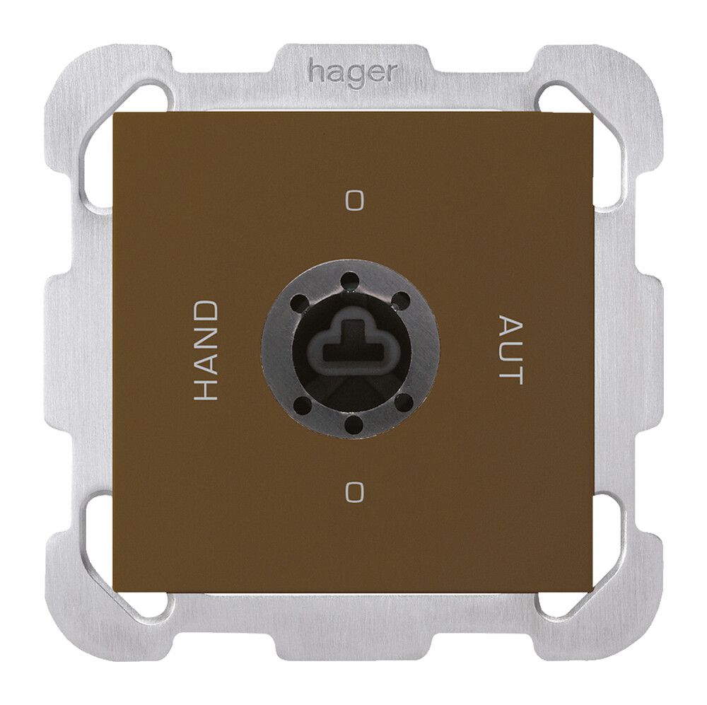 Interruttore rotativo INC 0-Hand-0-Aut. kallysto 2/1L marrone