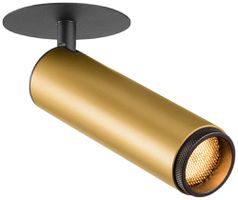 EB-LED-Spot SLV GRIP SPOT M 21W 2110lm 3000K WB DIM Ø43×182×43×64mm schwarz/gold