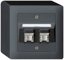 AP-Dose kallysto Kat.6 2RJ45/s anthrazit