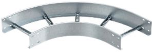 Bogen 90° horizontal Bettermann 110×600mm für Kabelleiter bandverzinkt