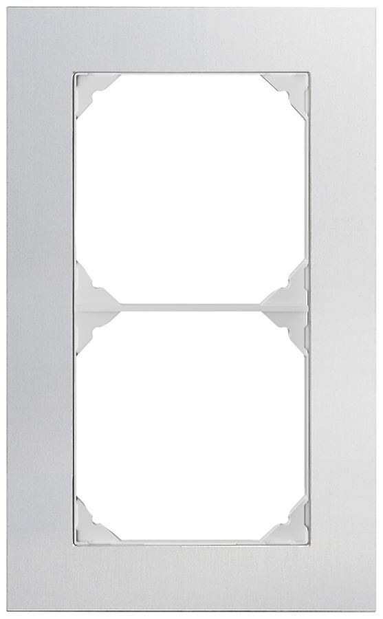 En-tête ENC EDIZIO.liv prestige SNAPFIX® 2×1 94×154mm aluminium