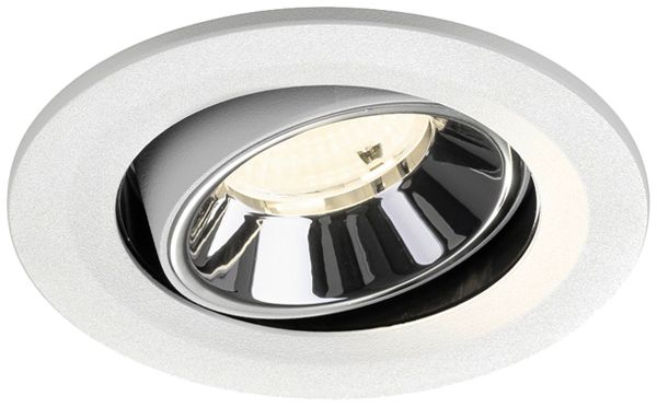 LED-Downlight SLV NUMINOS MOVE S 6.7W 1050lm 4000K WB DALI Ø90 ws/cr