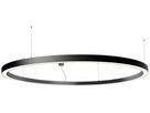 Lampada sospesa LED Sylvania Nilo 85W 9570lm 840 DALI Ø1200mm nero
