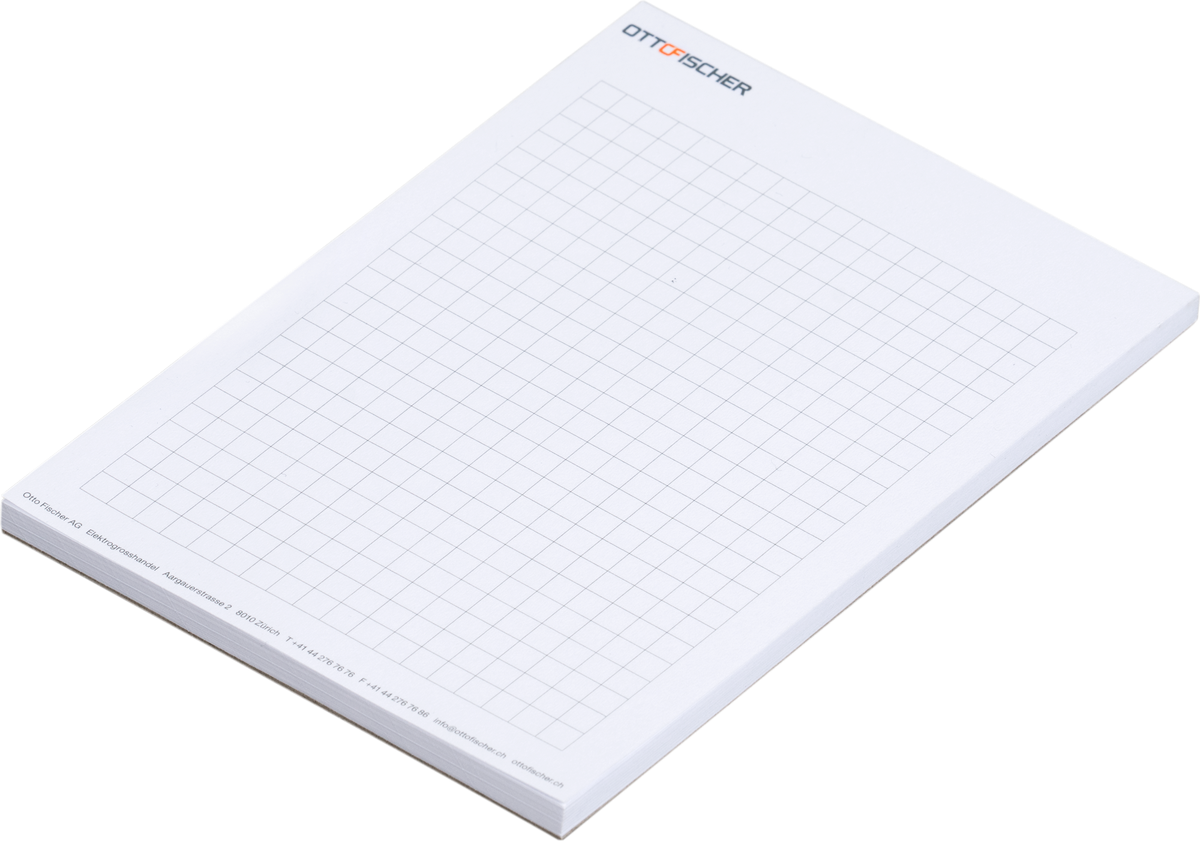 OF-Notizblock bedruckt A6