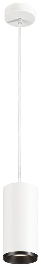 LED-Pendelleuchte SLV NUMINOS L PHASE 28W 2620lm 4000K 36° Ø100×213mm weiss