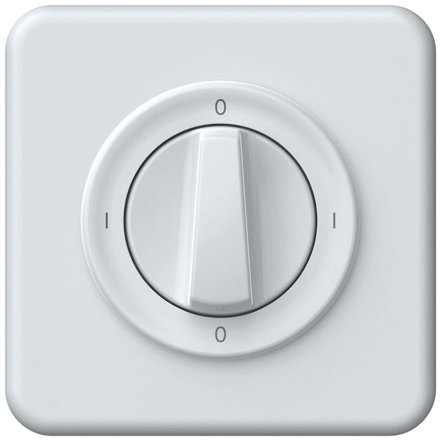 UP-Drehschalter origin Ausschalter 0/3L 16A 250V 0-I-0-I 92×92mm weiss