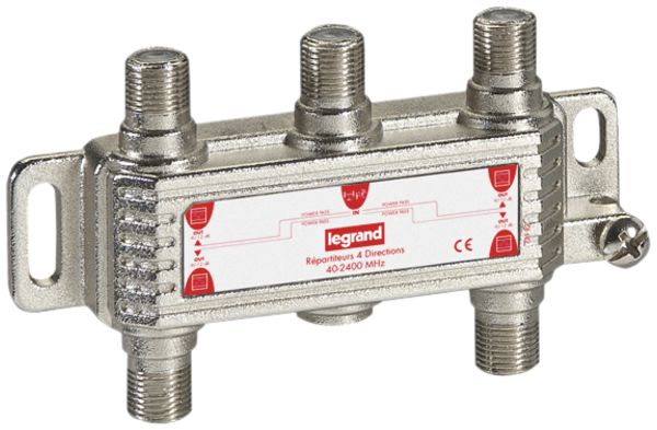 TV Verteiler 4-fach Legrand InOne