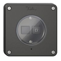 Nebenstelle 1K/2T zu Druckschalter Szene NEVO Wiser N.CO schwarz